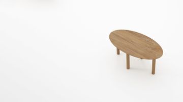 Tenon Oval Coffee Table 100 by KARPENTER - view 7