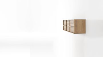 Aequilibris Hanging Cabinet with 6 Drawers by KARPENTER - view 8