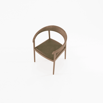Armchair w Leather by KARPENTER - view 3