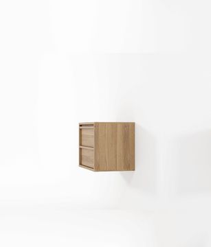 Aequilibris Hanging Cabinet with 2 Drawers by KARPENTER - view 4