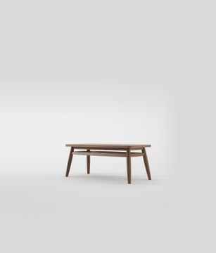 Twist Rectangular Coffee Table 100 by KARPENTER - view 2