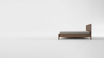 Circa17 King Size Bed Solid Headboard No Storage by KARPENTER - view 8