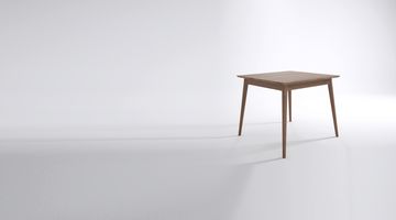 Vintage Square Dining Table 90 by KARPENTER - view 4