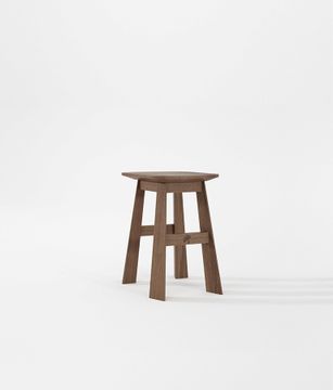 East Rectangular Stool by KARPENTER - view 4