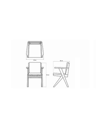 Armchair w Leather by KARPENTER - view 4