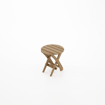 Idle Moose Folding Round Side Table by KARPENTER - view 4