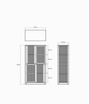 Ray Vertical Divider by KARPENTER - view 5