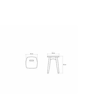 Twist Stool by KARPENTER - view 3