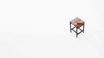 Planke Stool by KARPENTER - view 8