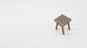 Circa17 Stool with Cushion by KARPENTER - view 7