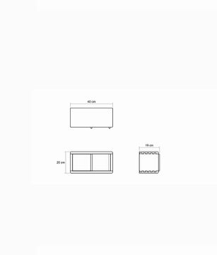 East Hanging Wall Cabinet by KARPENTER - view 5