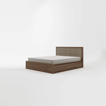Circa17 Queen Size Bed Fabric Headboard by KARPENTER - view 2