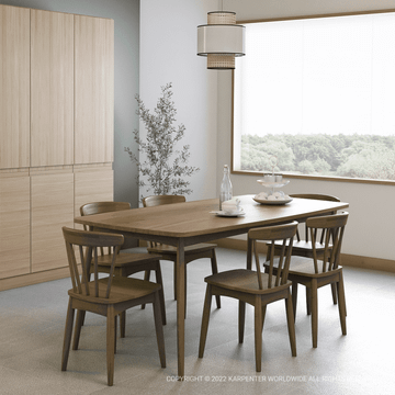 Twist Rectangular Dining Table 160 by KARPENTER - view 8