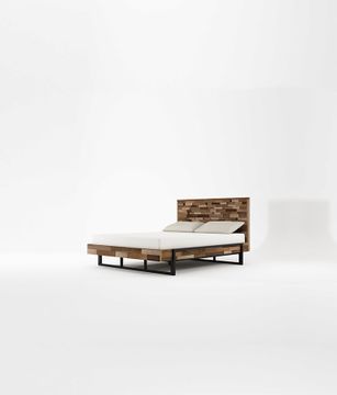 Carv'n in Black Queen Size Bed by KARPENTER - view 2