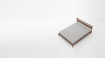 Taku Queen Size Bed by KARPENTER - view 8