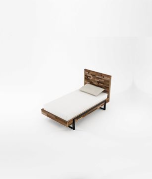 Carv'n in Black Single Size Bed by KARPENTER - view 3