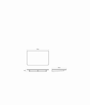 East Hanging Desk by KARPENTER - view 5