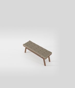Circa17 Bench with Cushion by KARPENTER - view 3