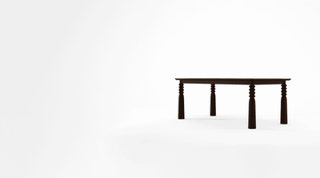 Staccato Rectangular Dining Table 200 Kuro Wenge by KARPENTER - view 6