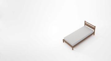 Taku Single Size Bed by KARPENTER - view 8