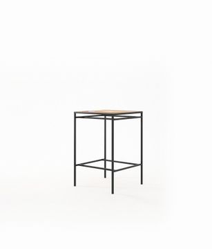 Planke Square Bar Table by KARPENTER - view 2