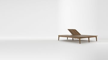 Grasshopper Outdoor Doubel Sunbed by KARPENTER - view 7