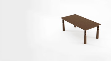 Staccato Rectangular Dining Table 200 Amber Cocoa by KARPENTER - view 7