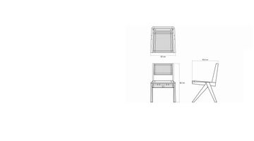 Chair w Natural Rattan by KARPENTER - view 8