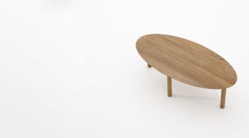 Tenon Oval Coffee Table 140 by KARPENTER - view 7