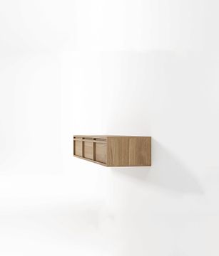 Aequilibris Hanging Cabinet with 3 Drawers by KARPENTER - view 4