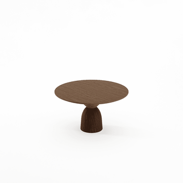 Staccato Round Coffee Table Amber Cocoa by KARPENTER - view 3
