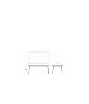 Vintage Rectangular Dining Table 200 by KARPENTER - view 3