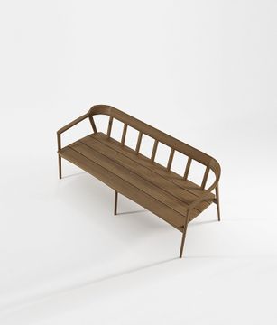 Grasshopper Outdoor Sofa 2 Seaters by KARPENTER - view 3