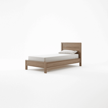 Circa17 Single Size Bed Solid Headboard No Storage by KARPENTER - view 2