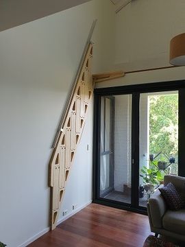 Side-Folding Bamboo Ladders for Compact Spaces by Bcompact - view 6
