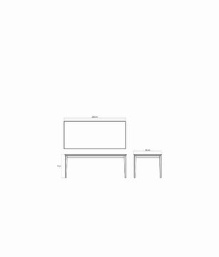 Twenty Twenty Rectangular Dining Table 200 by KARPENTER - view 5