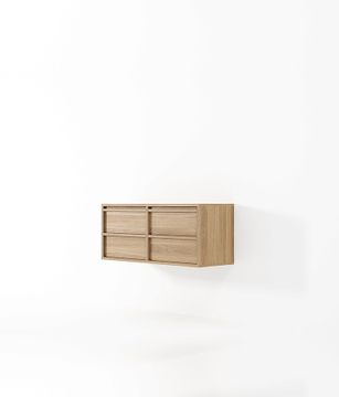 Aequilibris Hanging Cabinet with 4 Drawers by KARPENTER - view 2