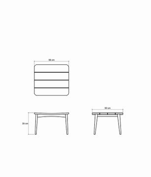 Grasshopper Outdoor Ottoman by KARPENTER - view 5