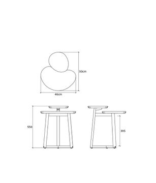Klippies Side Table by KARPENTER - view 5