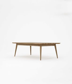 Vintage Outdoor Rectangular Coffee Table 120 by KARPENTER - view 2