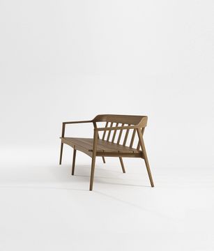 Grasshopper Outdoor Sofa 2 Seaters by KARPENTER - view 4