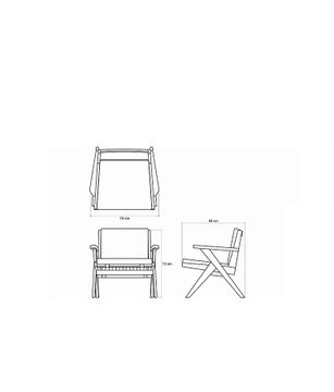 Easy Chair w Leather by KARPENTER - view 4