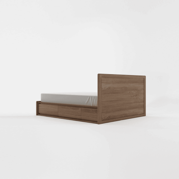 Circa17 Queen Size Bed Solid Headboard by KARPENTER - view 4
