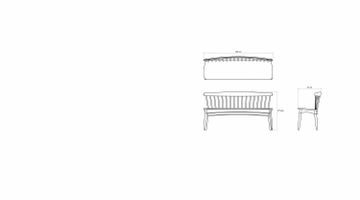 Twist Bench by KARPENTER - view 6
