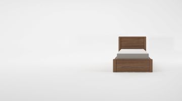 Circa17 Single Size Bed Solid Headboard by KARPENTER - view 6
