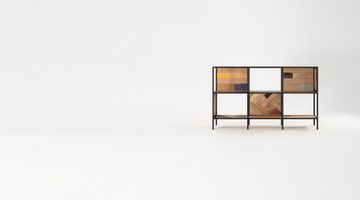 Planke Horizontal Rack 6 Compartments by KARPENTER - view 6