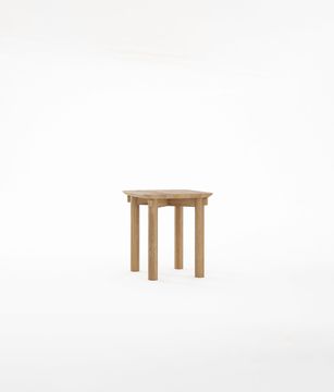 Tenon Square Stool by KARPENTER - view 4