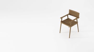 Vintage Outdoor Armchair by KARPENTER - view 8