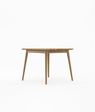Vintage Outdoor Square Dining Table 90 by KARPENTER - view 2