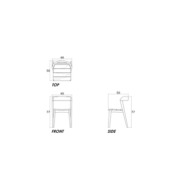 Grasshopper Outdoor Stackable Chair Outdoor by KARPENTER - view 5